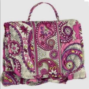 Vera Bradley Paisley Meets Plaid Cosmetic Pouch
